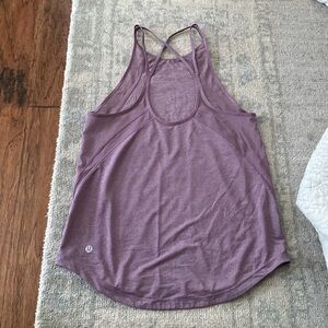 Lululemon Purple Tank Top